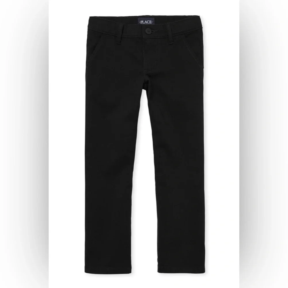 The Children's Place Girls Bootcut Chino Pants Sz 12 NWT - Picture 2 of 9